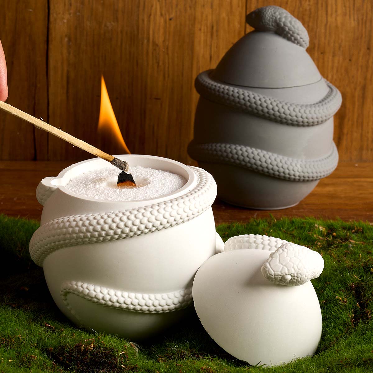 Candle Making Supplies Jars - Cetakan silikon stoples lilin dengan tutup,