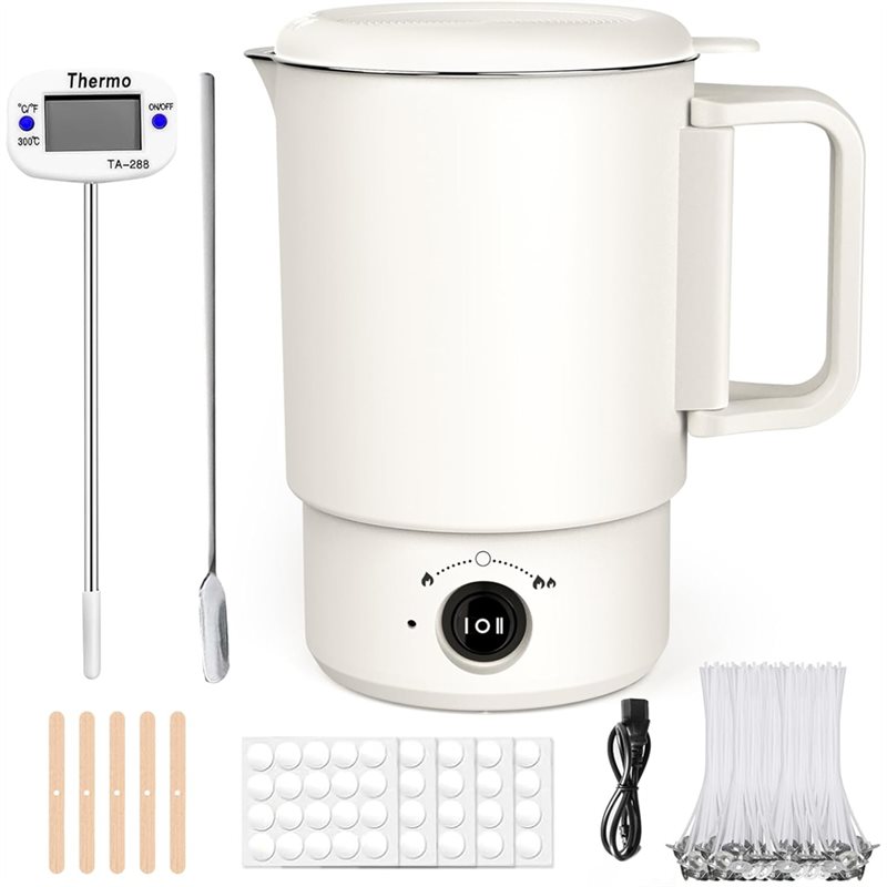 Candle Making Supplies Jars - A47U Kit Panci Pelebur Lilin Elektrik