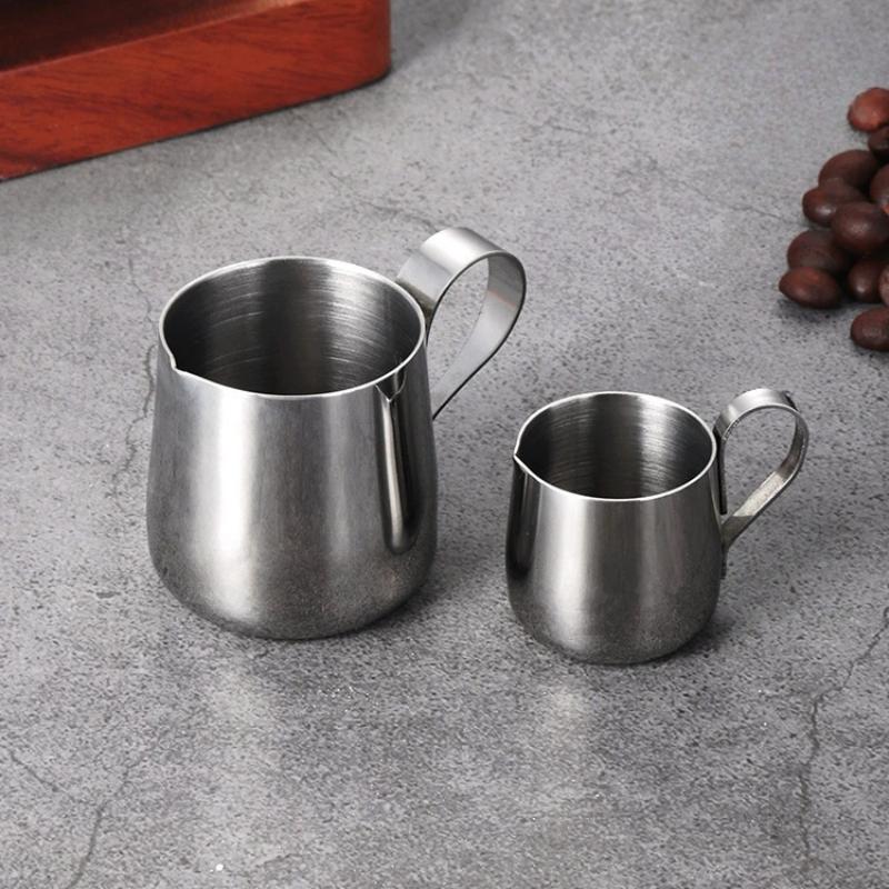Pour Spout Pitcher - Cangkir Pengukur Susu Kopi Stainless Steel