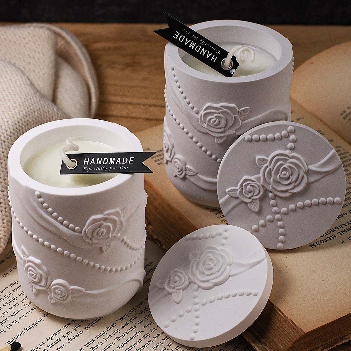 Cetakan Silikon Bentuk Bunga B - Candle Making Supplies Jars ulasan dan harga