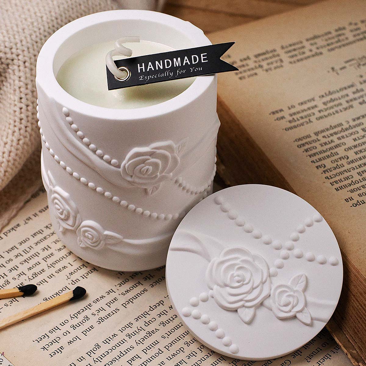 Cetakan Silikon Bentuk Bunga B - Candle Making Supplies Jars ulasan dan harga