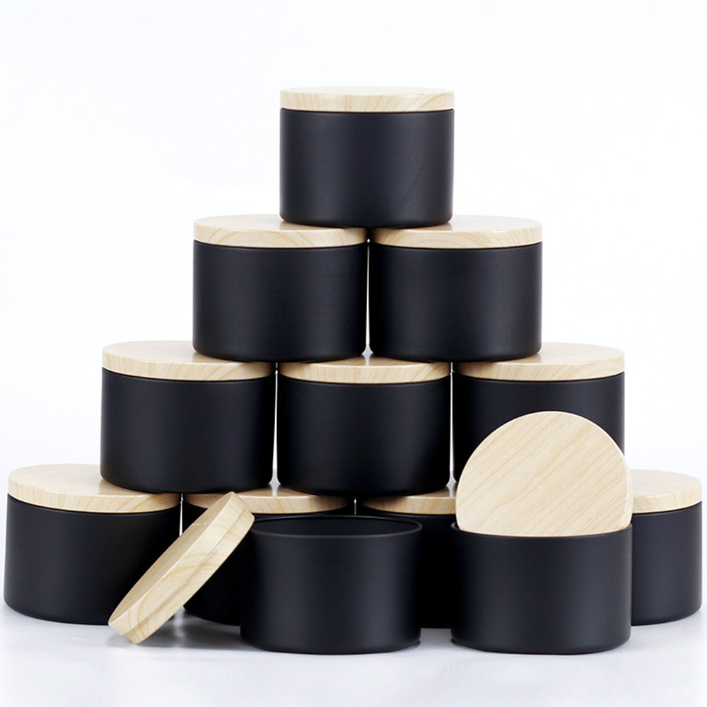 24 Buah 4Oz Stoples Lilin Hita - Candle Making Supplies Jars ulasan dan harga