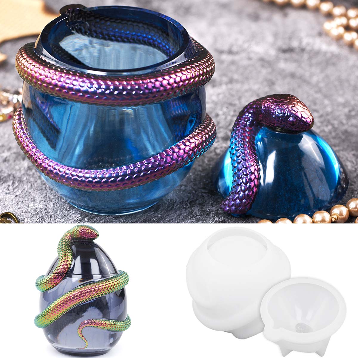 Cetakan silikon stoples lilin  - Candle Making Supplies Jars ulasan dan harga