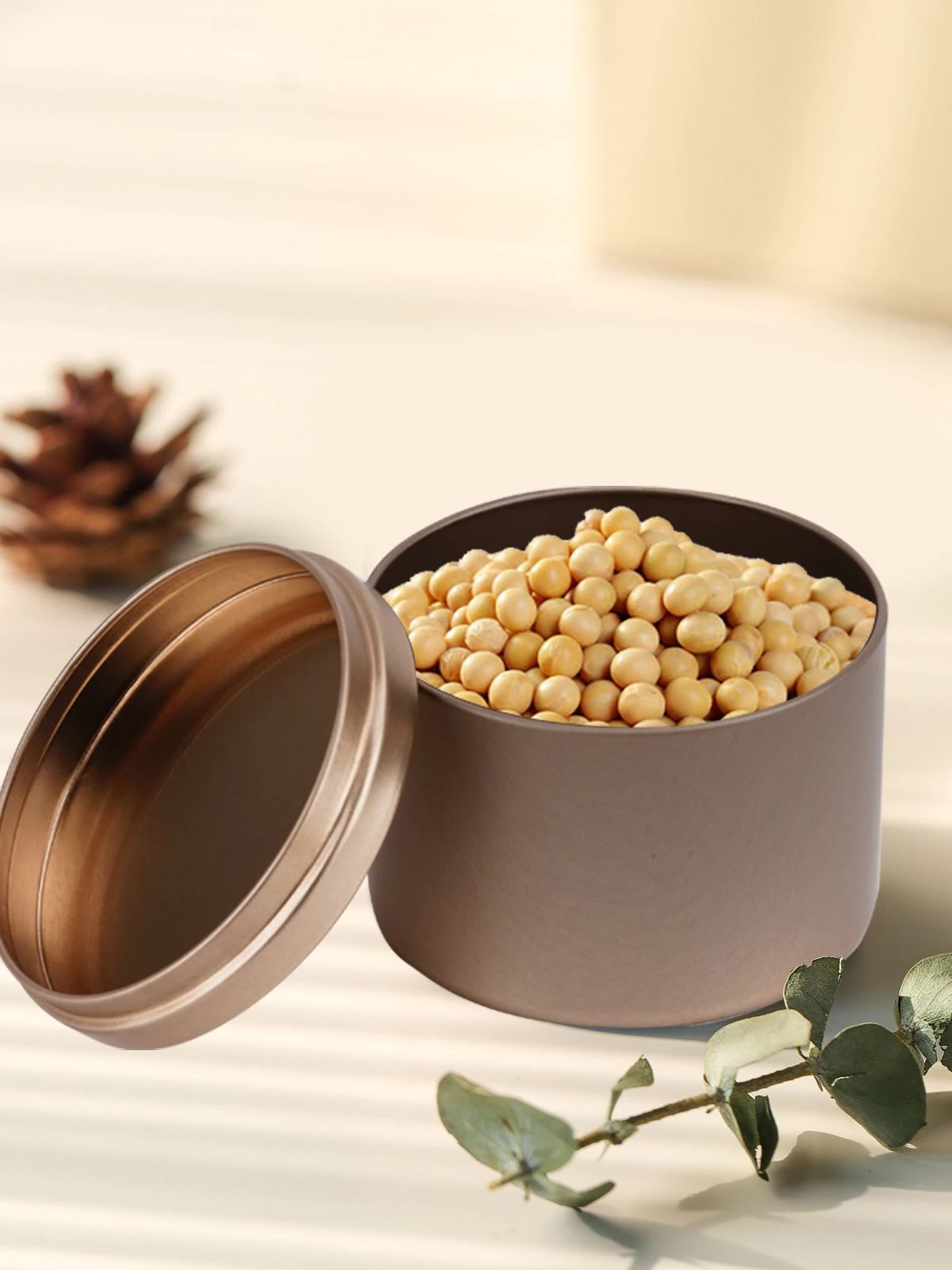 Kaleng lilin logam 4oz 12 buah - Candle Making Supplies Jars ulasan dan harga