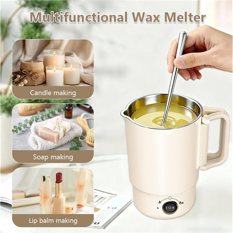 A47U Kit Panci Pelebur Lilin E - Candle Making Supplies Jars ulasan dan harga