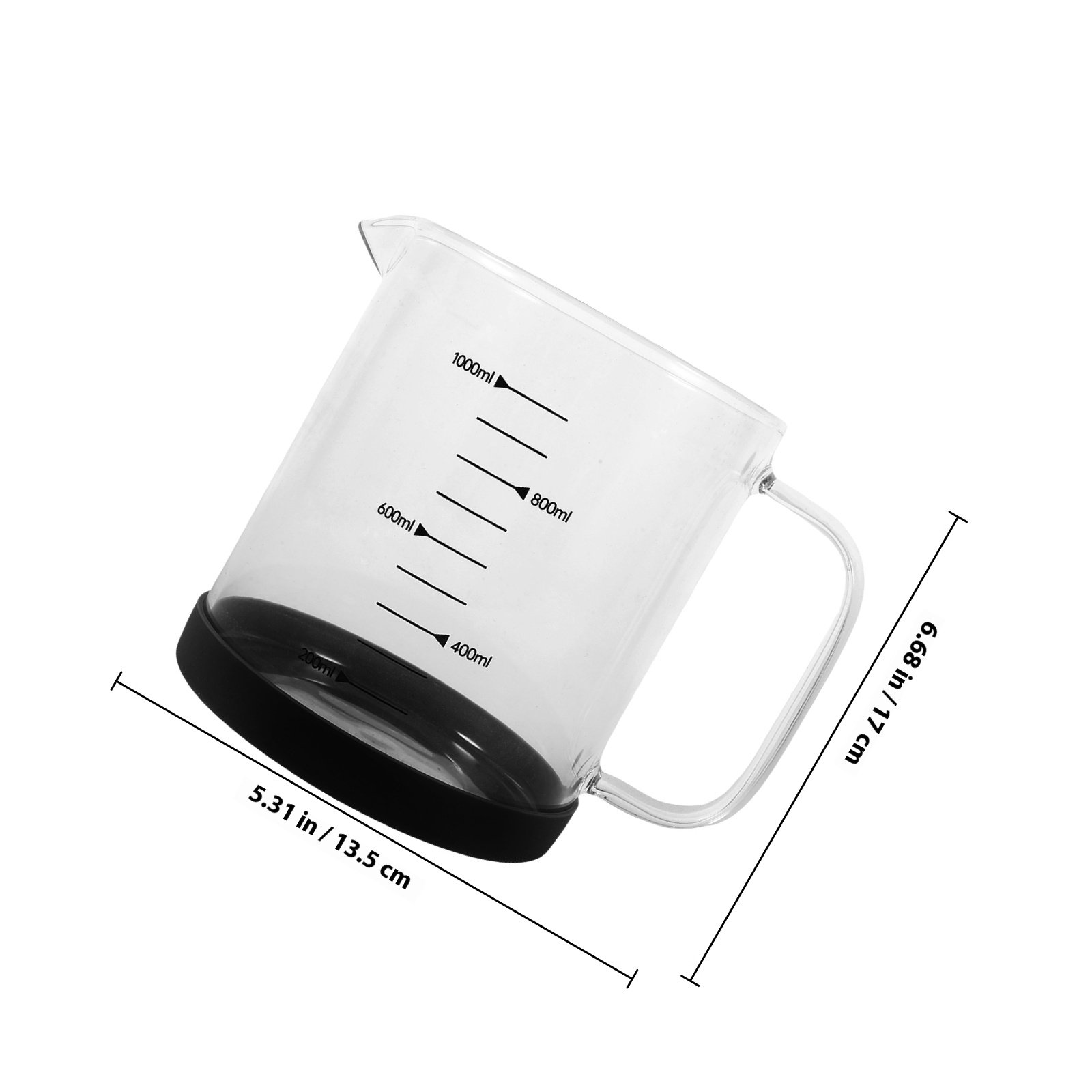 Gelas Ukur 1000Ml dengan Desai - Pour Spout Pitcher ulasan dan harga