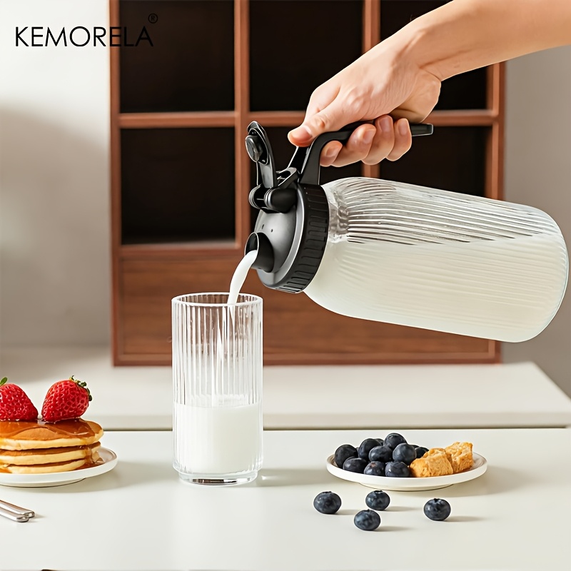 2 Buah Pitcher Gelas Mason Jar - Pour Spout Pitcher ulasan dan harga