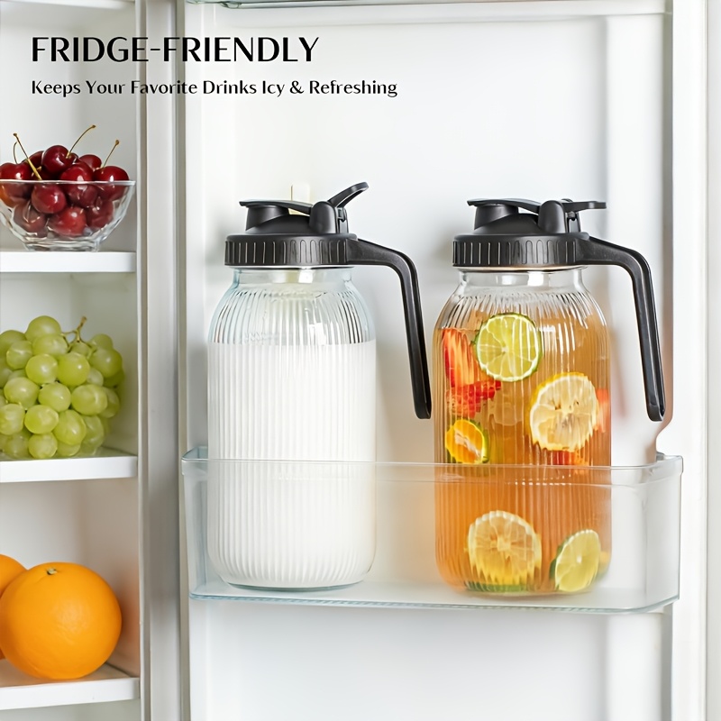2 Buah Pitcher Gelas Mason Jar - Pour Spout Pitcher ulasan dan harga