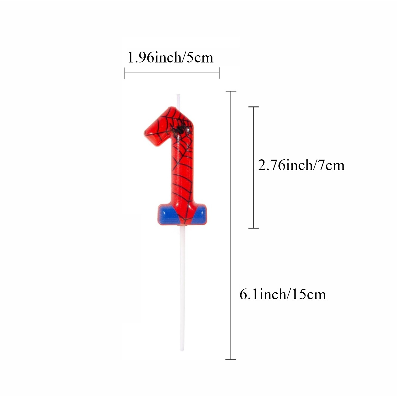 Lilin Ulang Tahun Spider Party - Supplies Of Candle ulasan dan harga